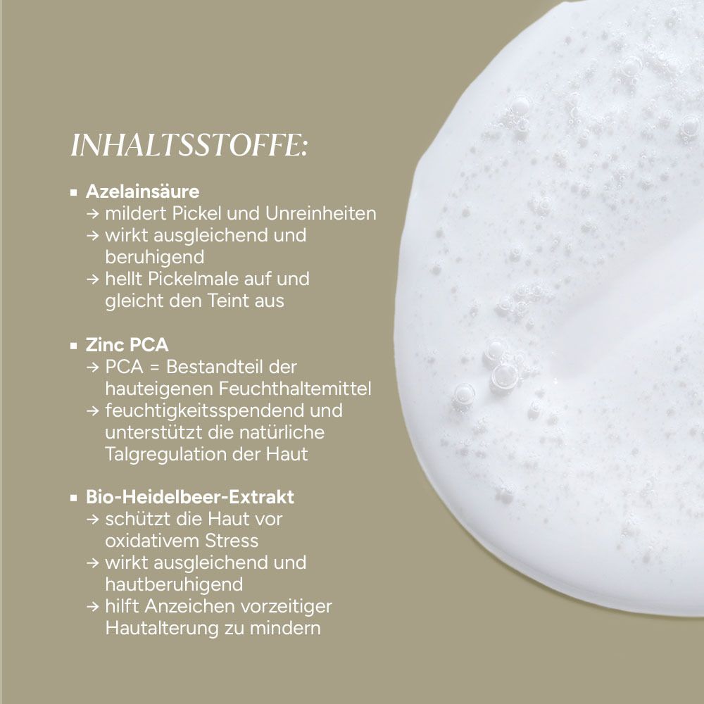 JUNGLÜCK Azelain Serum - gegen Pickel & Rötungen, 10% azelaic acid