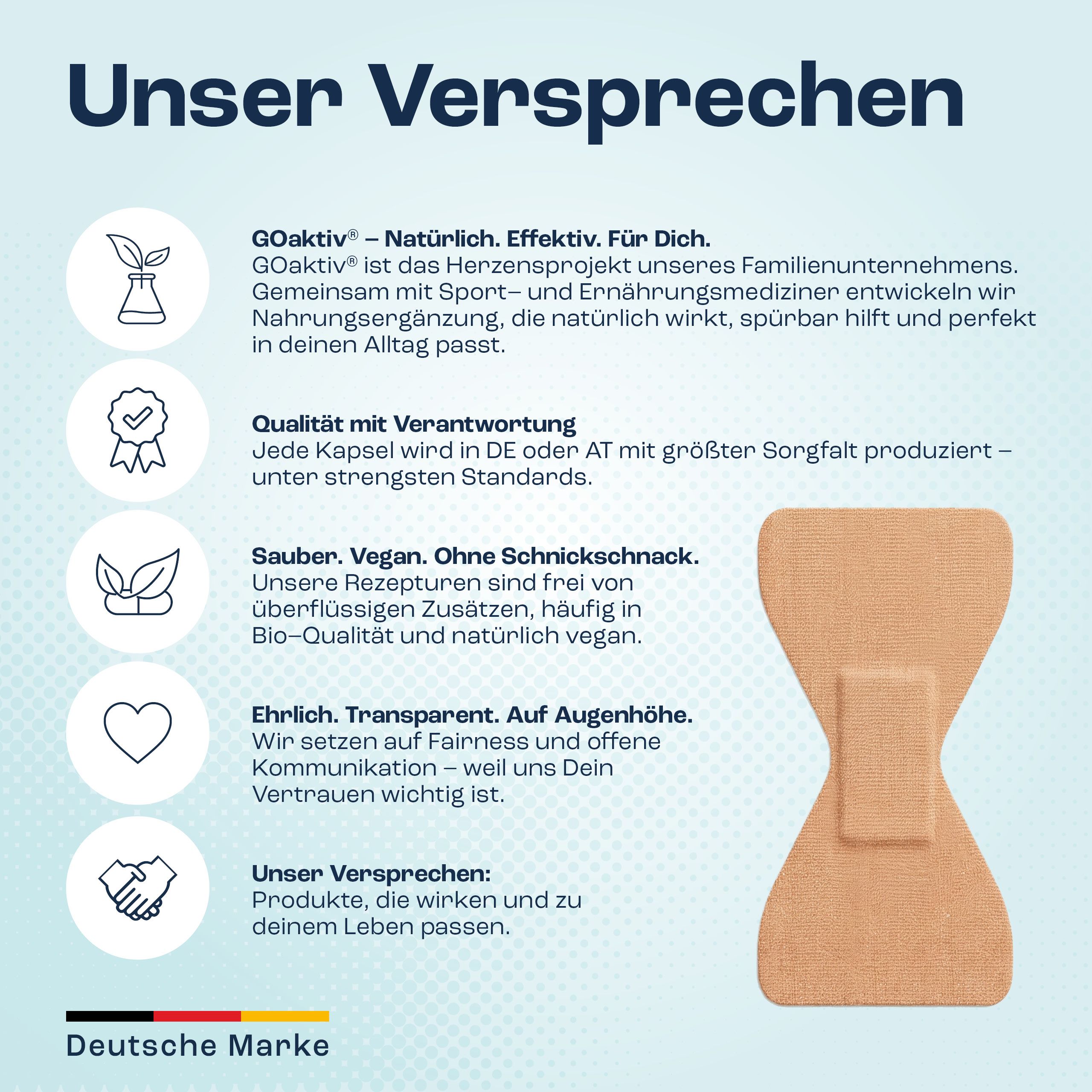 GOaktiv® Universal Pflaster Mix