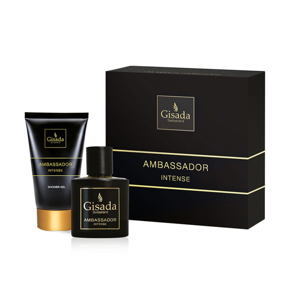 Gisada Ambassador Intense Set Regalo Edp + Gel Doccia 0,15 L
