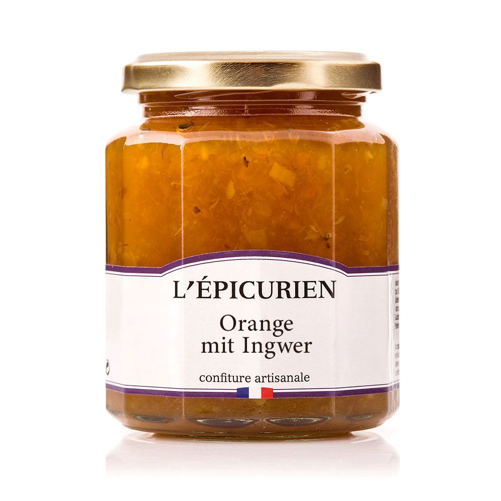 L'Epicurien Orangen-Konfitüre mit Ingwer