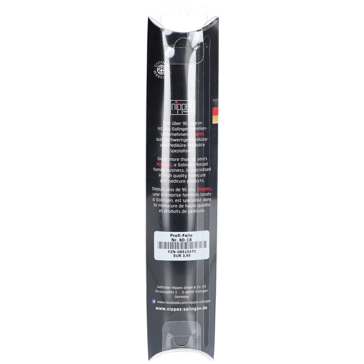 NIPPES Profi-Nagelfeile Nr.60/18