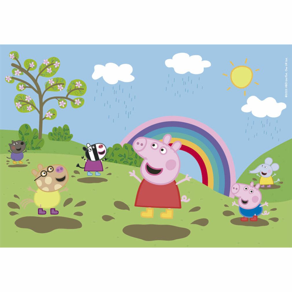 Clementoni Jigsaw Puzzle - Peppa Pig, 2x60 Teile.