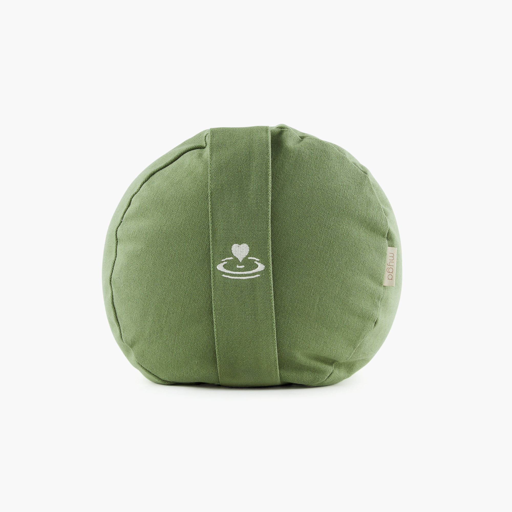 Myga Yoga-Bolster - Moosgrün