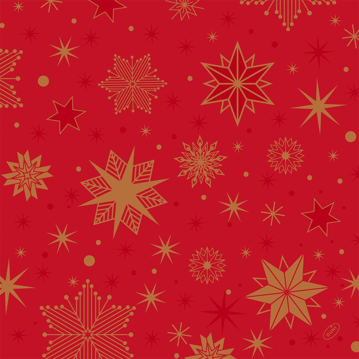Servietten 40x40 4-lagig Klassik Stargazing red 1800 St Tücher