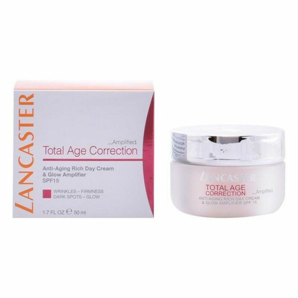 Lancaster, Total Age Correction Anti-Aging Rich Day Cream & Glow Amplifier SPF 15