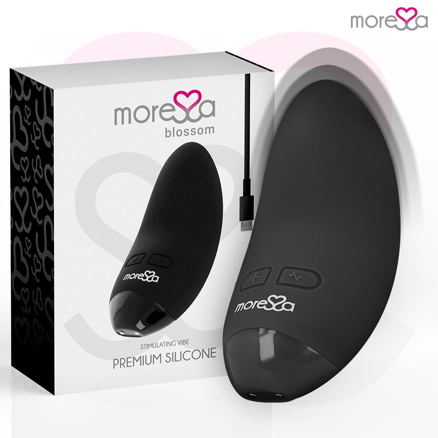 Moressa - Blossom Schwarzer Vibrator 1 St