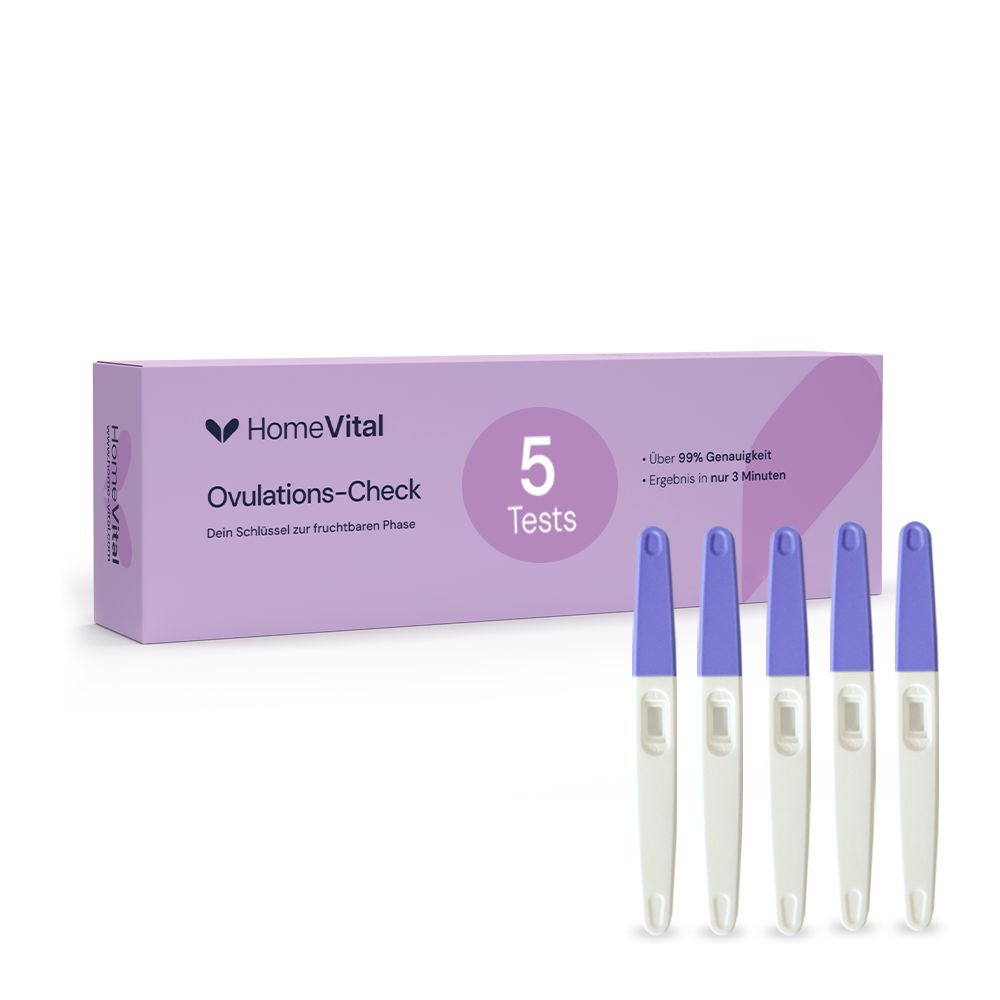 Homevital Ovulations-Check Selbsttest Urin 5 St Test