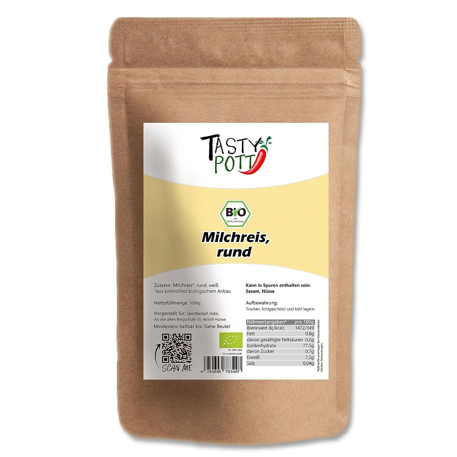 Tasty-Pott Tasty Pott Bio Milchreis 1 St
