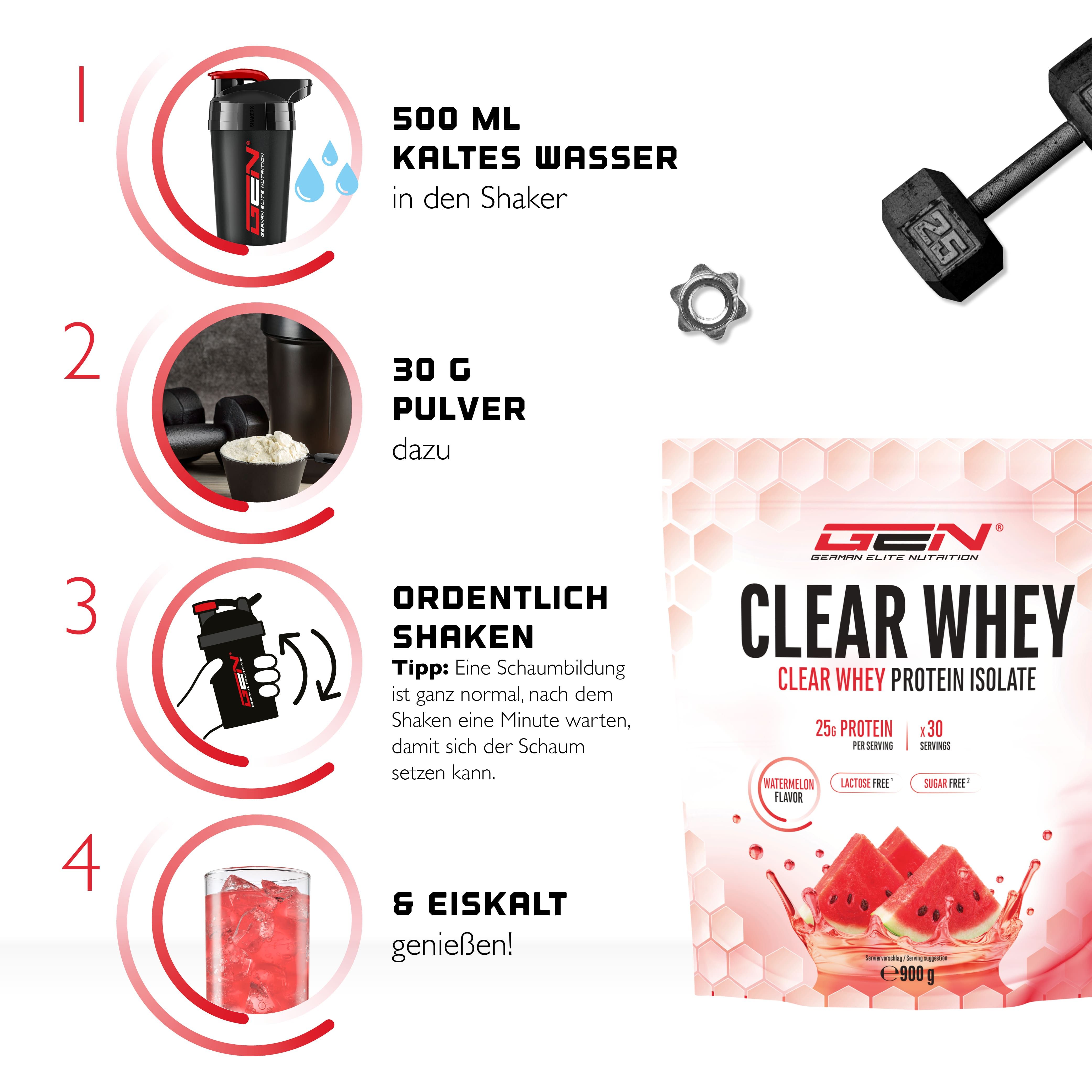 GEN Clear Whey Protein Isolat
