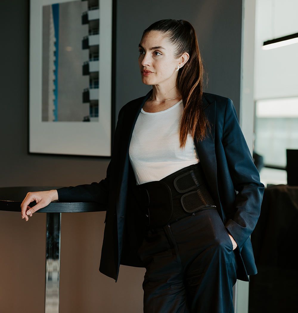 SWEDISH POSTURE Flexi Haltungsweste Stütze M