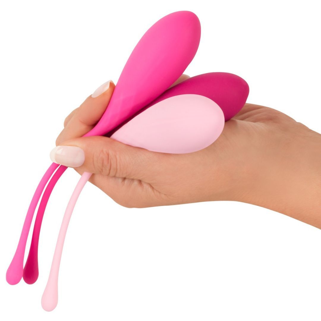 Liebeskugeln „Kegel Training Balls“, 3-teilig | Kegel Workout für Beckenboden | Sweet Smile