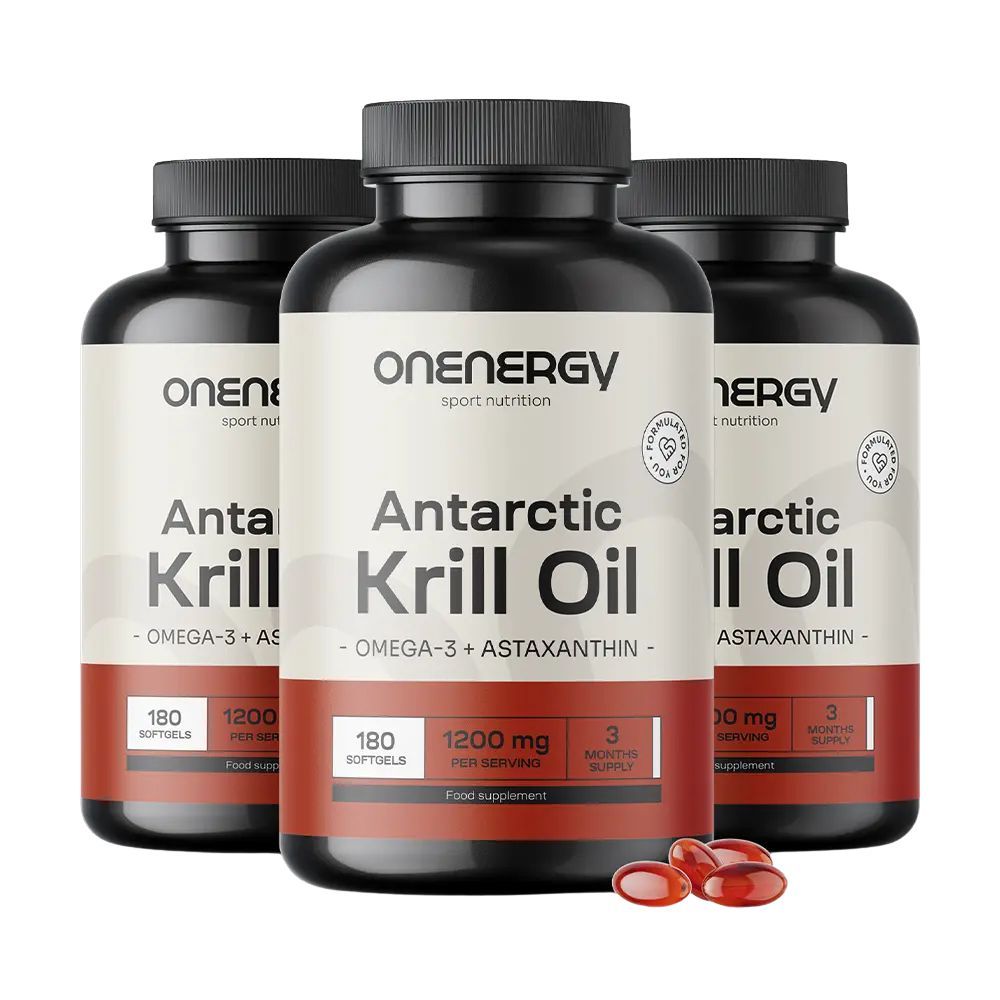 OnEnergy Krillöl 1200 mg mit Omega-3 + Astaxanthin