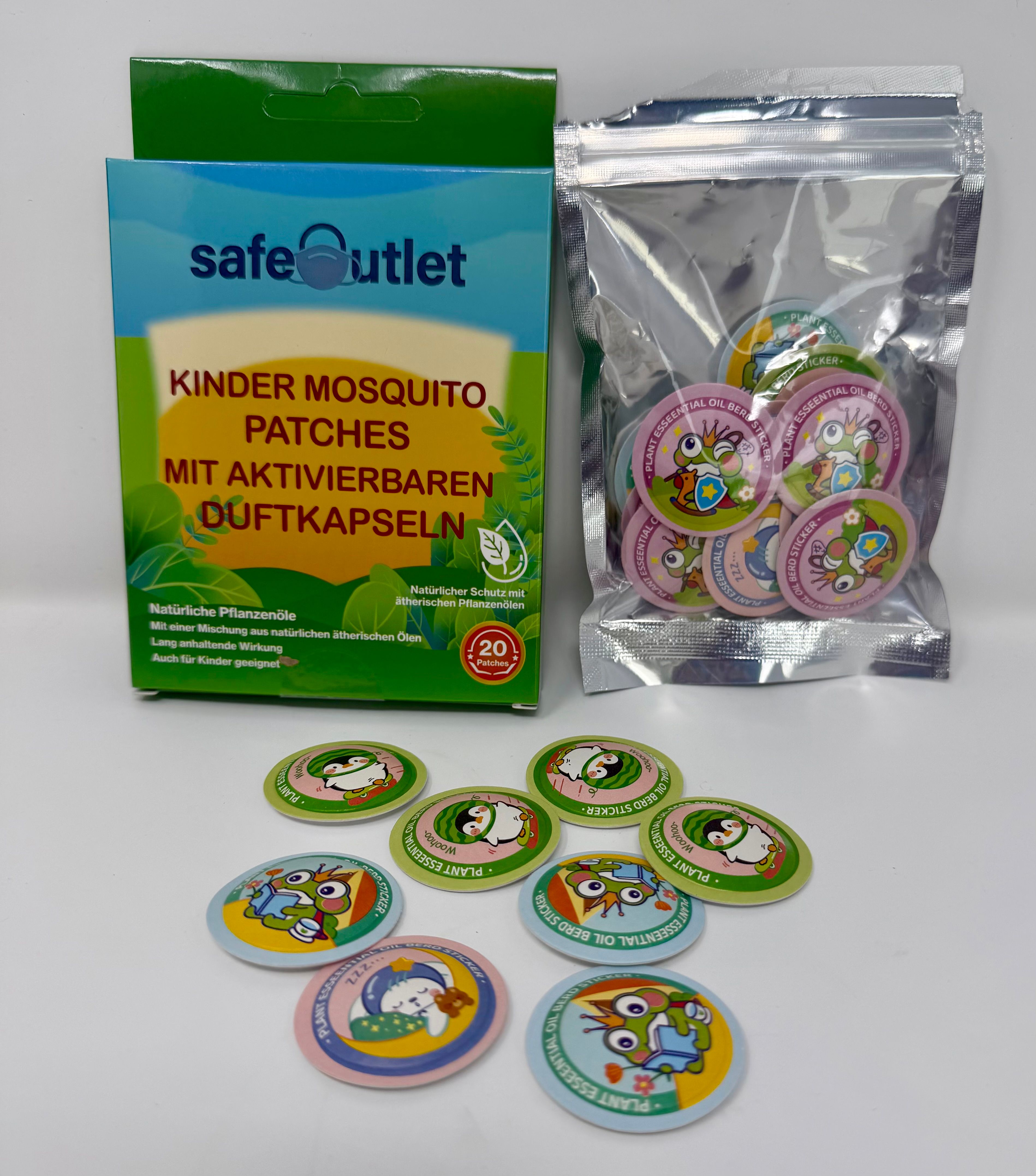 Safeoutlet Anti Mosquito Patches Kids
