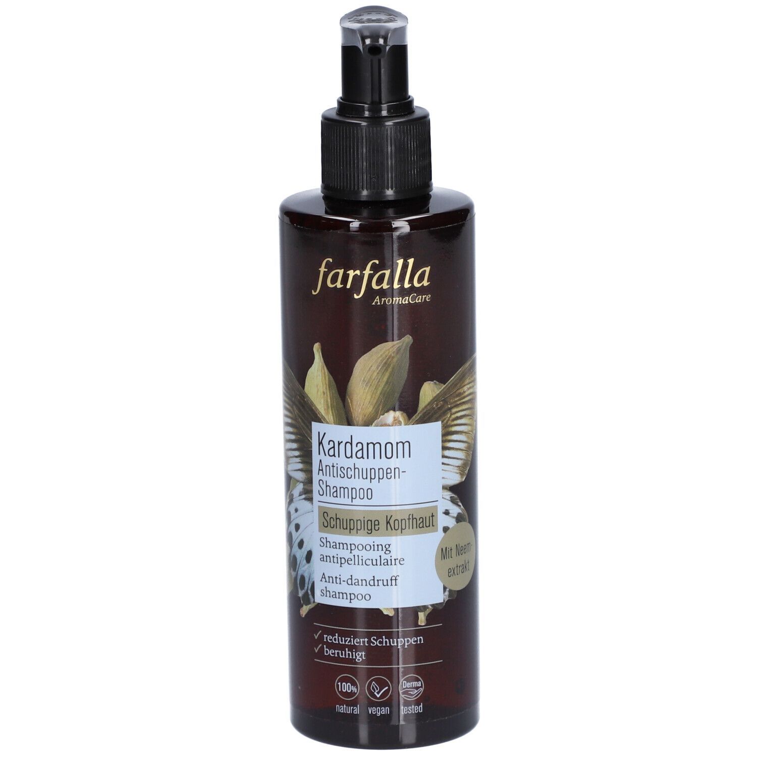Farfalla Kardamom Antischuppen Shampoo