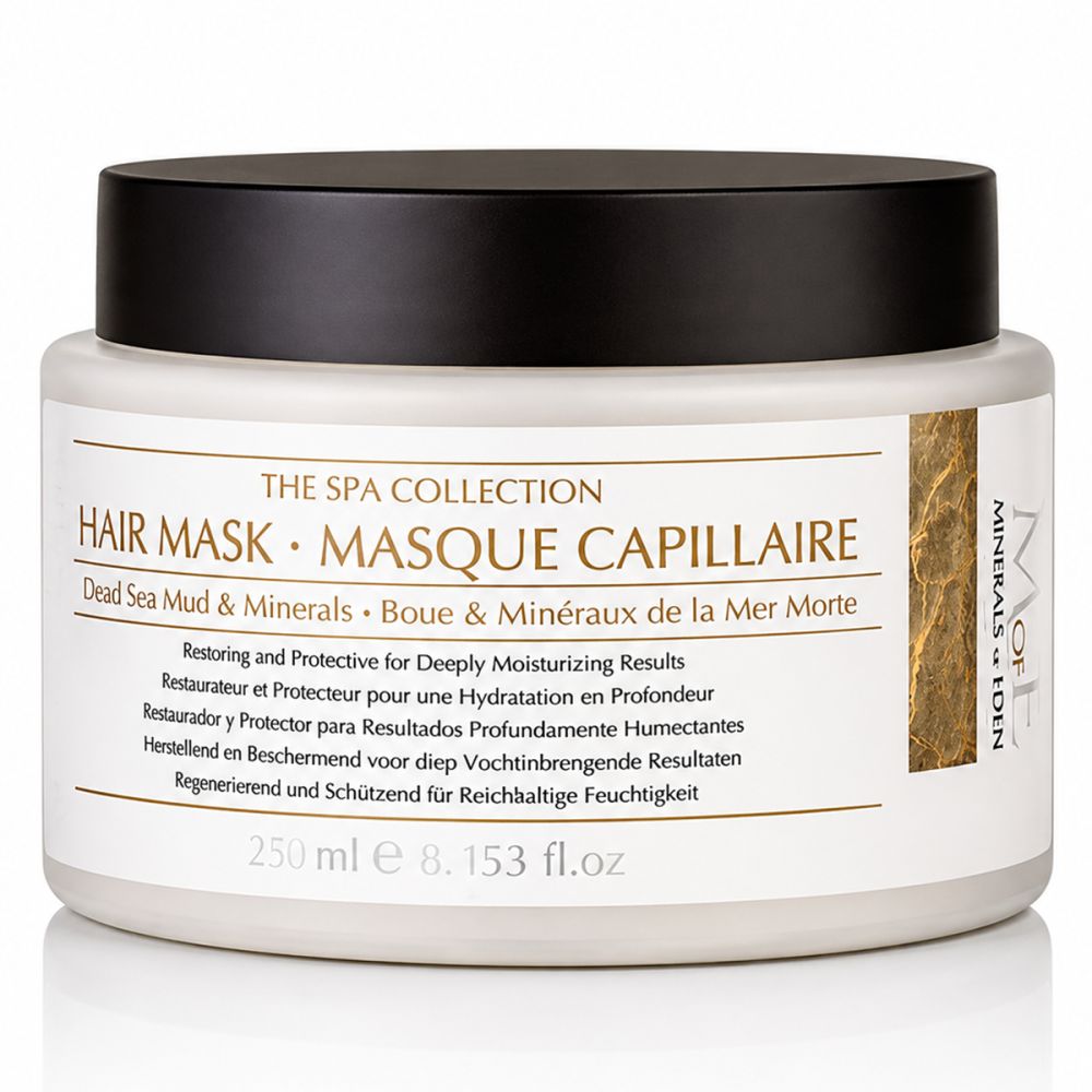 Minerals of Eden - Haarmaske Totes-Meer-Schlamm & Mineralien 250 ml