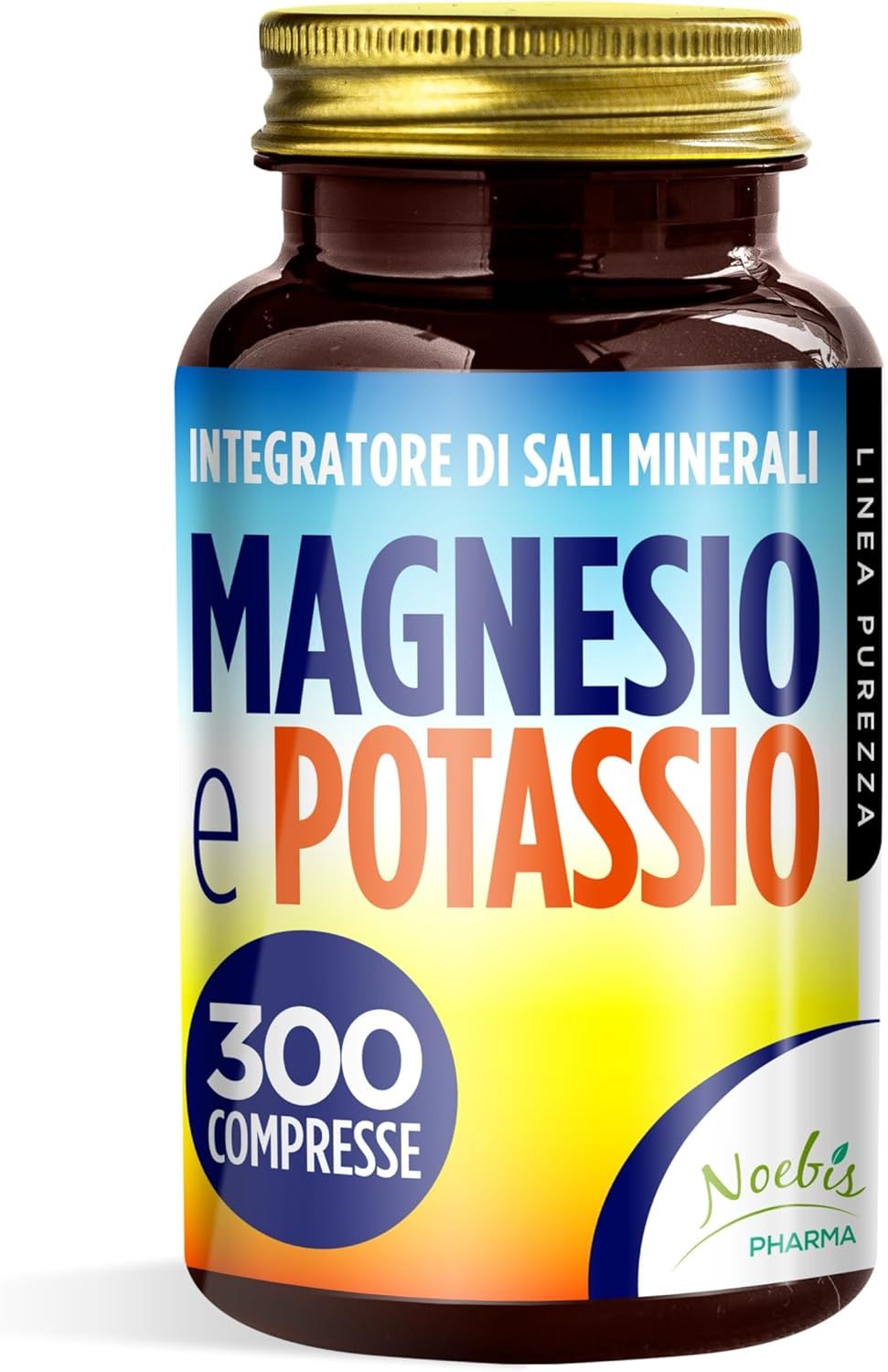 Noebis Pharma Magnesio e Potassio – Citrati – 300 Compresse