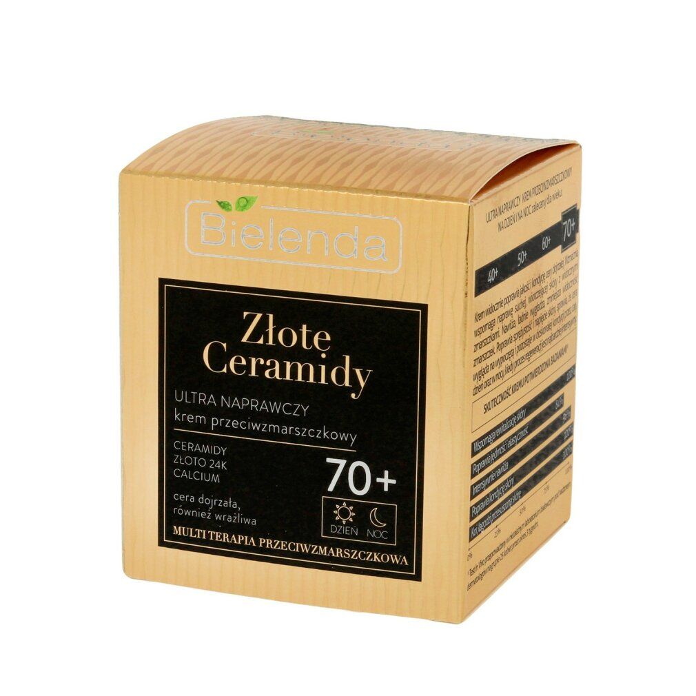 Bielenda Golden Ceramides Ultra Repair Anti-Falten Tages- und Nachtcreme 70+