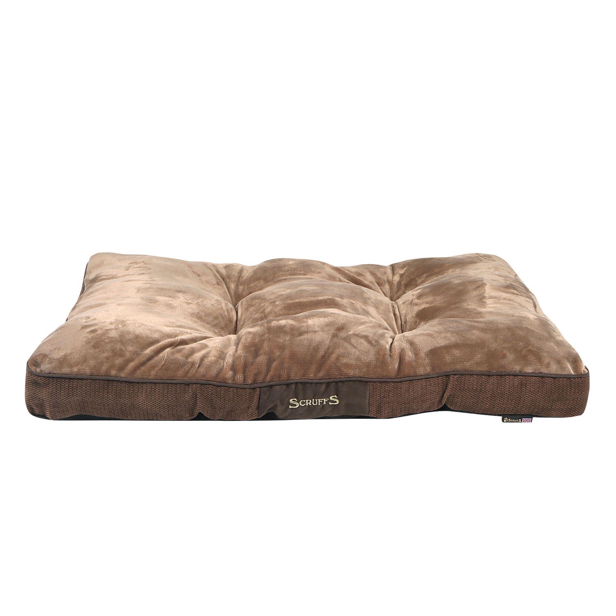 Hundekissen Scruffs® Chester - sehr kuschelig Anti-Rutsch-Noppen waschbar 100x70x8cm 1 St Kissen