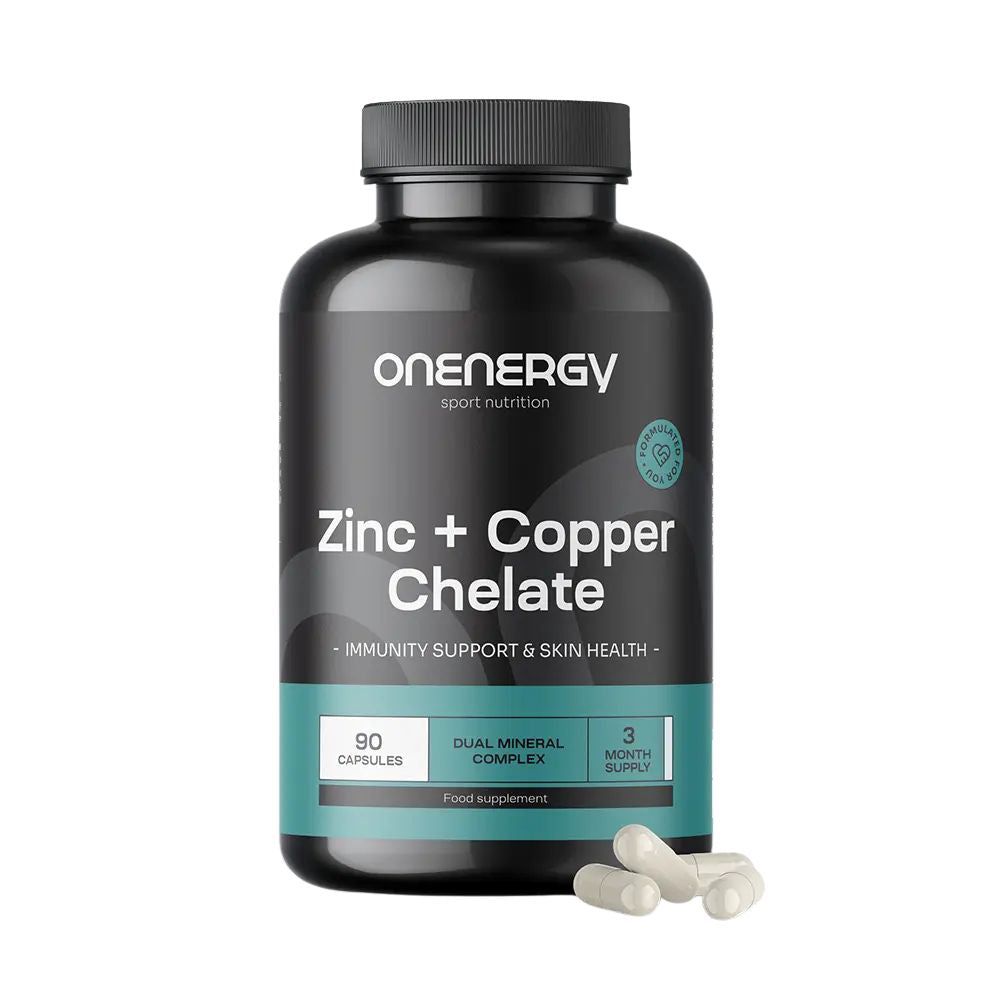 OnEnergy Zink + Kupferchelat 90 St Kapseln