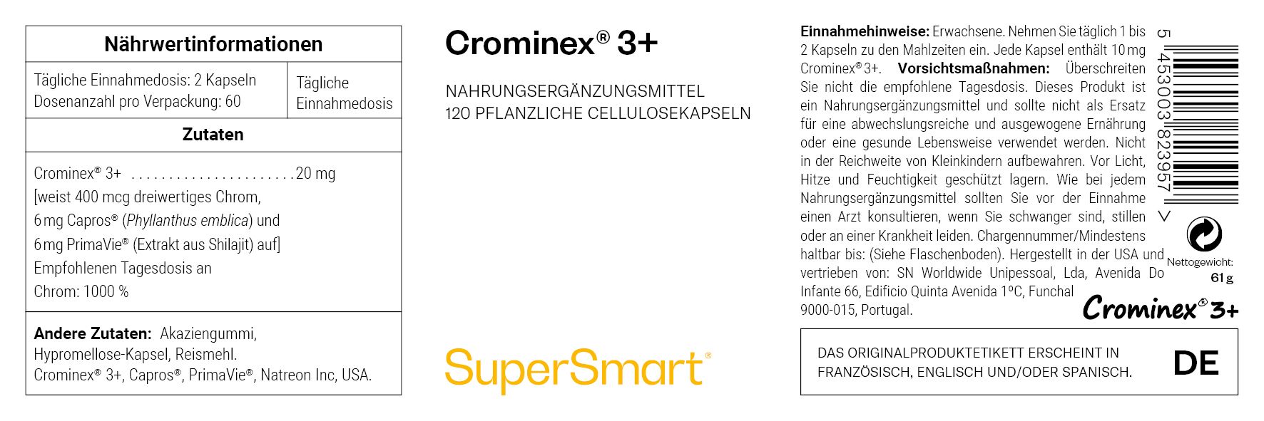 Crominex® 3+ - SuperSmart