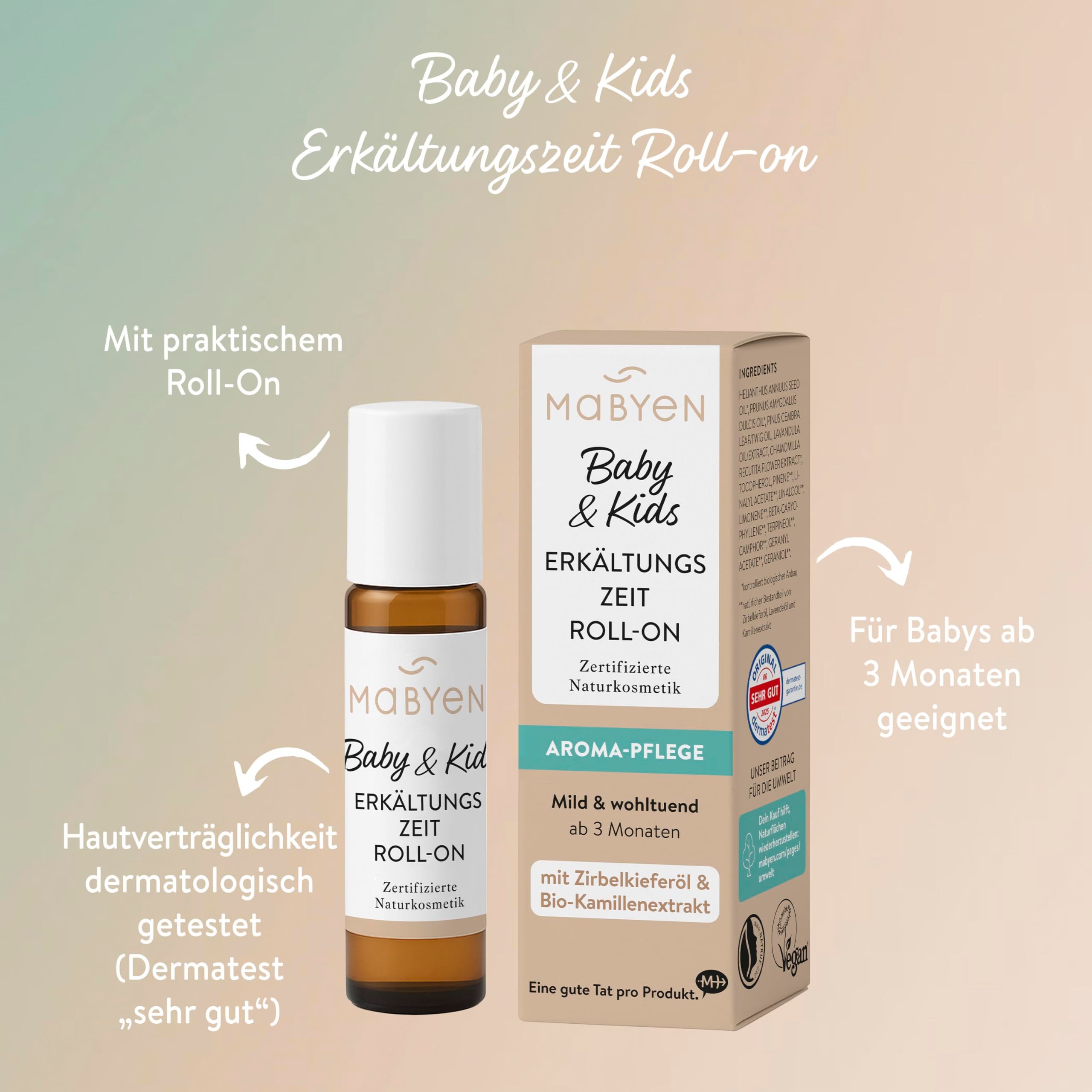 MABYEN Baby & Kids Erkältungszeit Roll On 2er Set