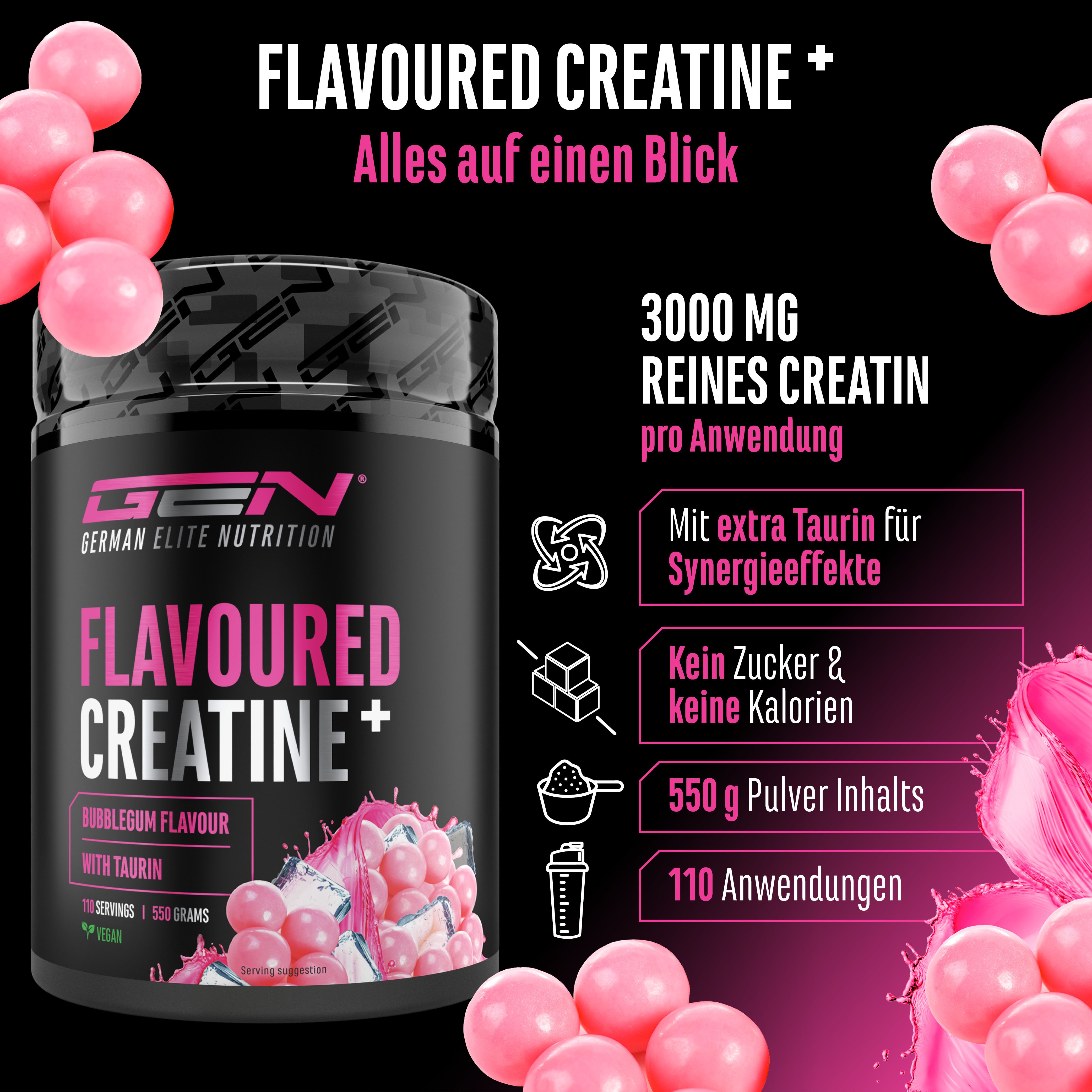 GEN Flavoured Creatine+