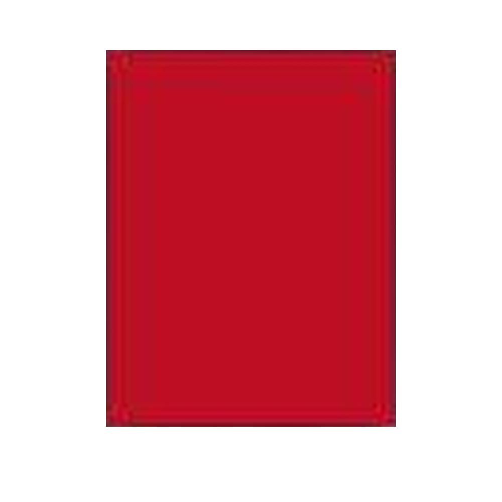 Roter Lippenstift. Rechteckige Form. Keine weiteren Details sichtbar.