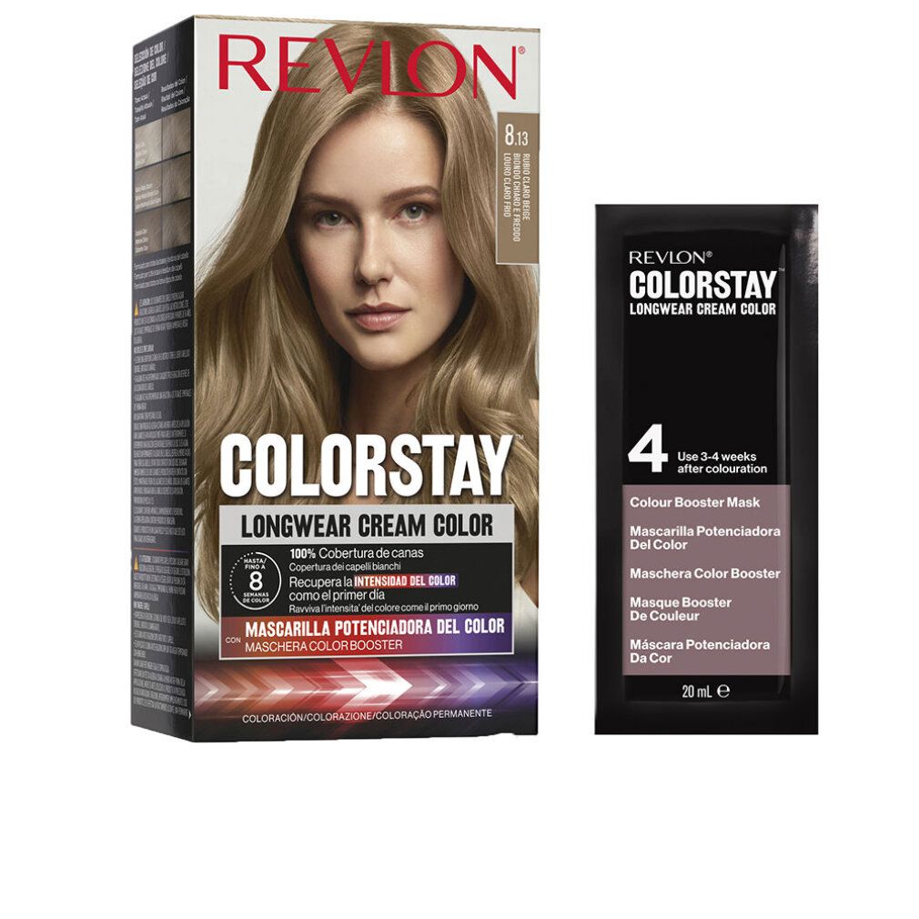 Revlon Colorstay Longwear Crema Colore 8,13-Rubio Claro Beige 4 u