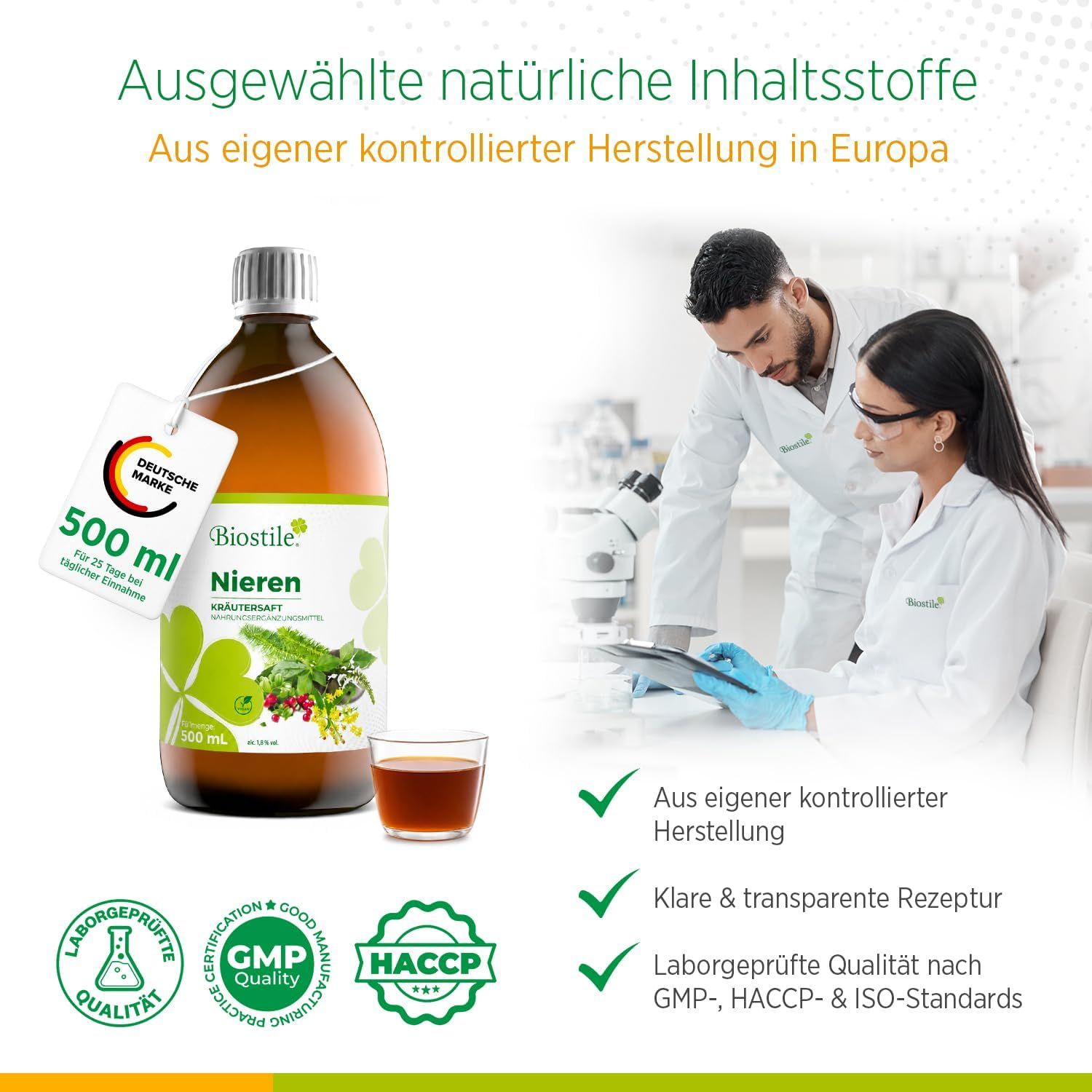 Biostile Niere Sirup mit Goldrute