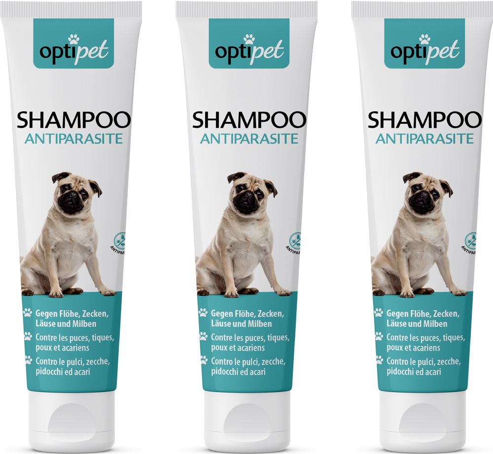 OptiPet Anti-Parasitenhampoo für Hunde & Katzen