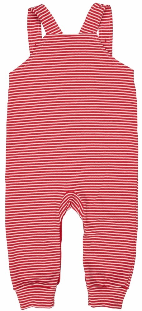 loud + proud Latzhose, tomate/natur