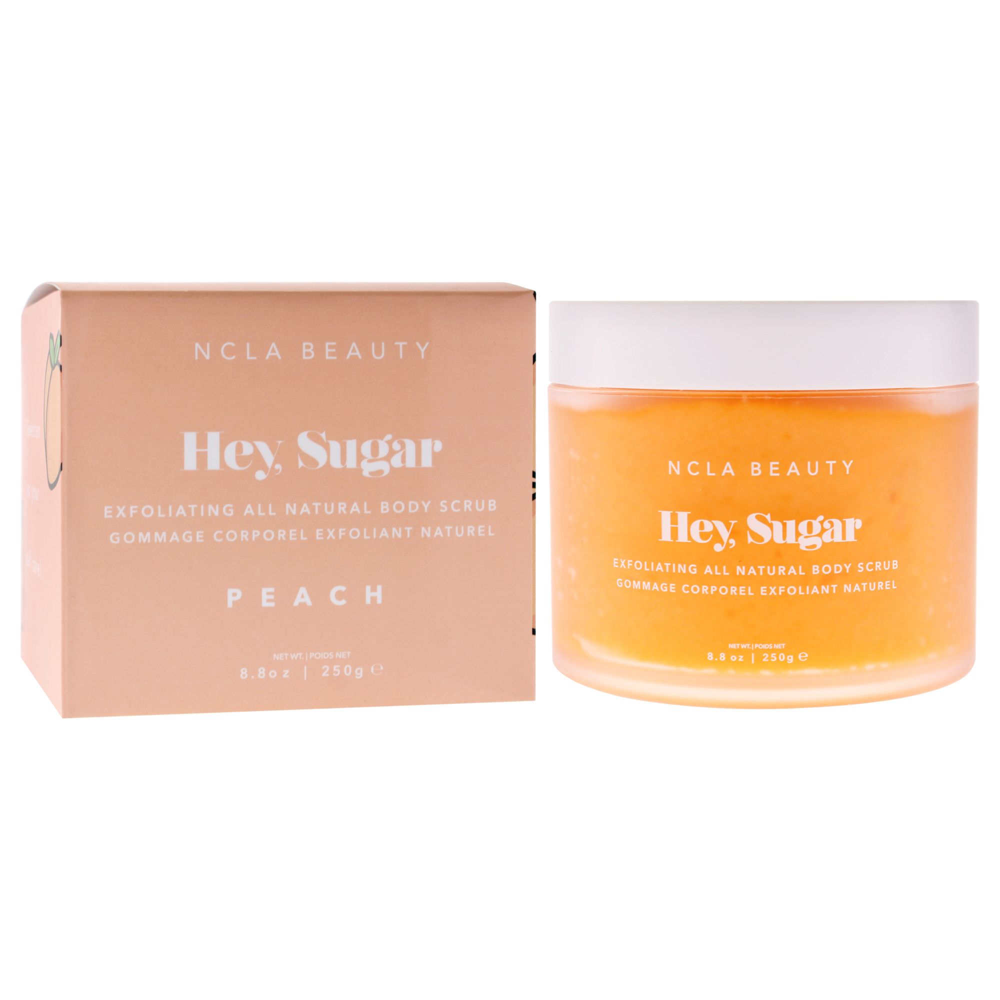Hey Sugar natürlich Körperpeeling - Peach von NCLA