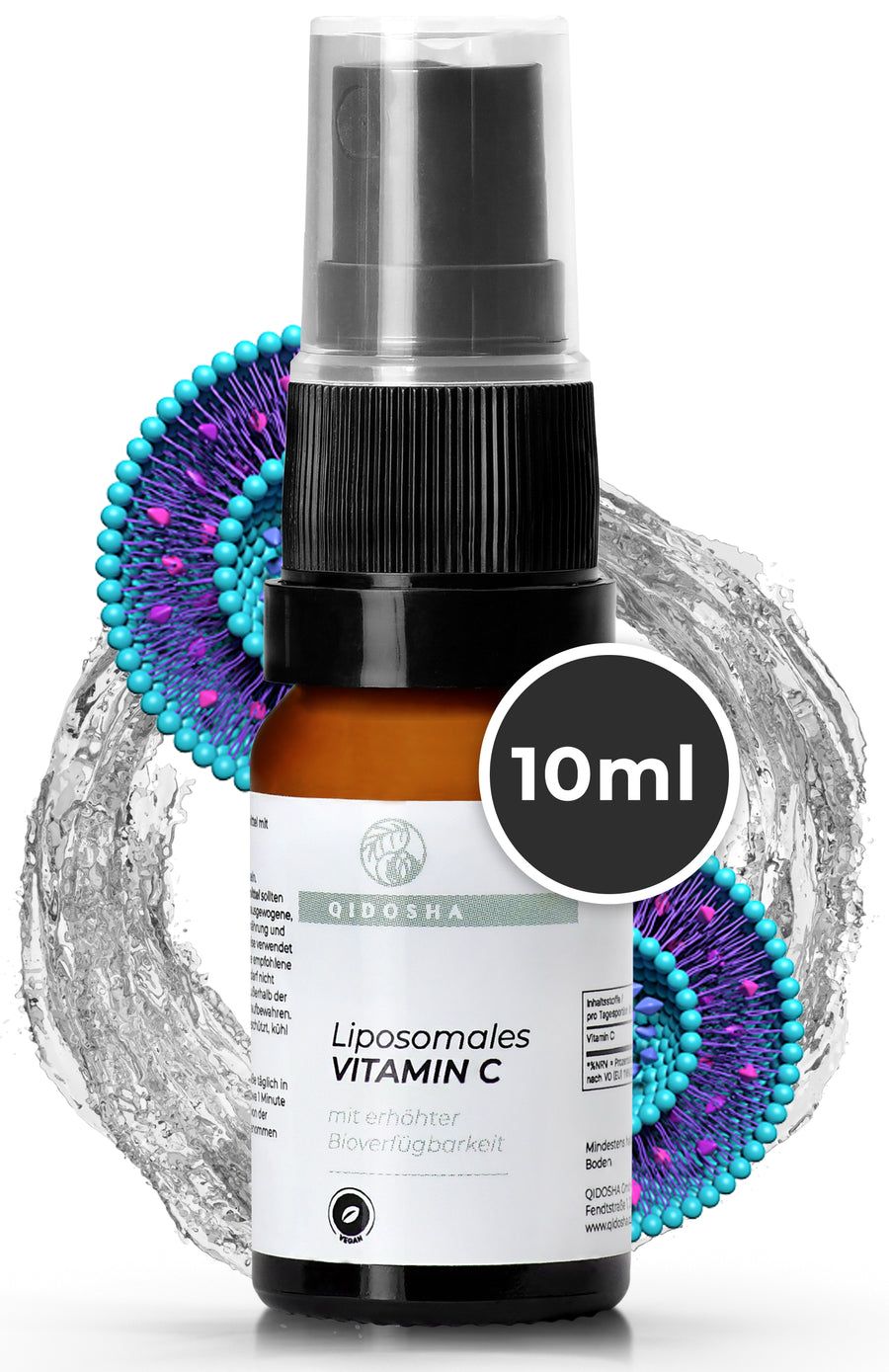 Qidosha Vitamin C liposomal 30 ml Lösung zum Einnehmen