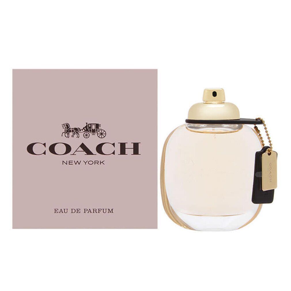 Coach New York Eau de Parfum Flakon und Verpackung.