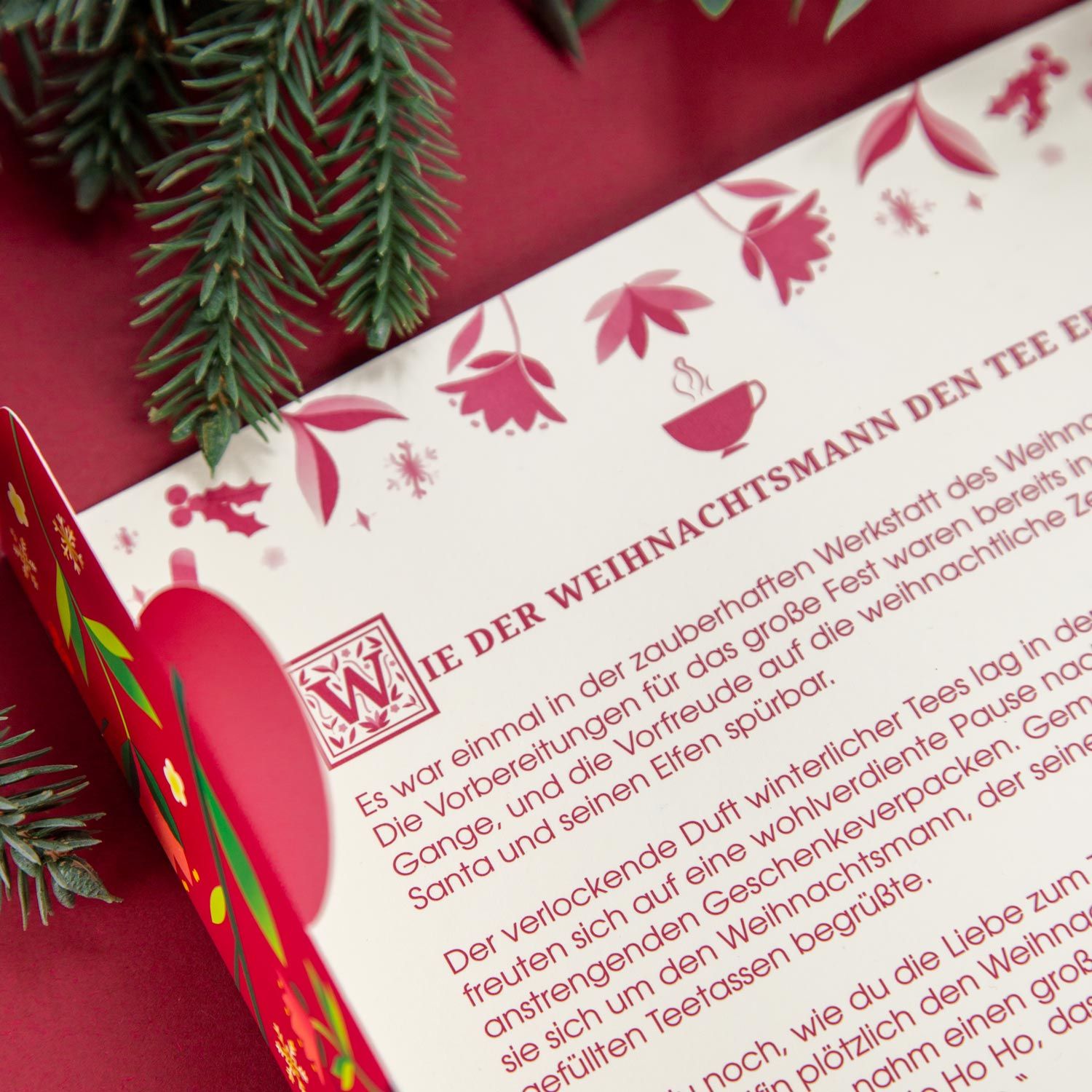 ETS - Tee Adventskalender Weihnachtsgeschichte bio