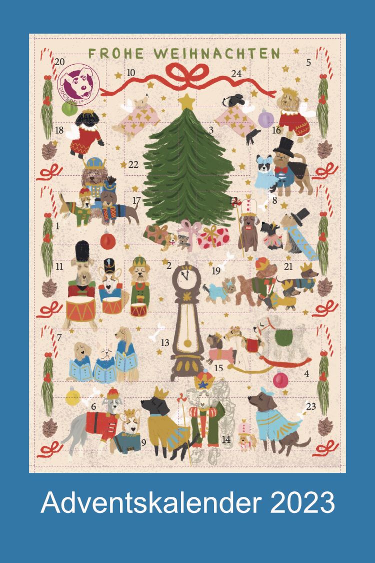 Adventskalender für Hunde - Dog`s Deli