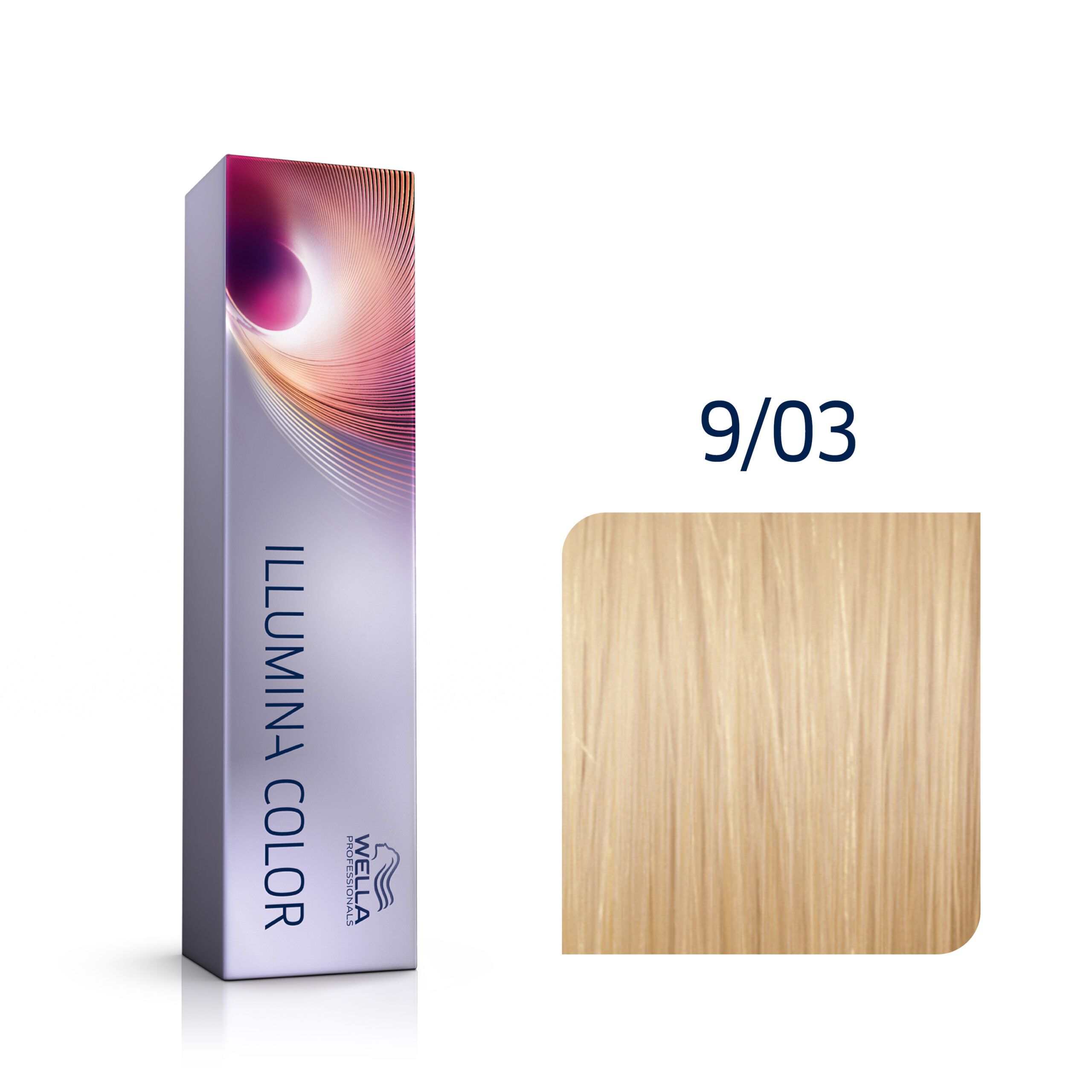 Wella Illumina Color 9/03 Lichtblond Natur Gold