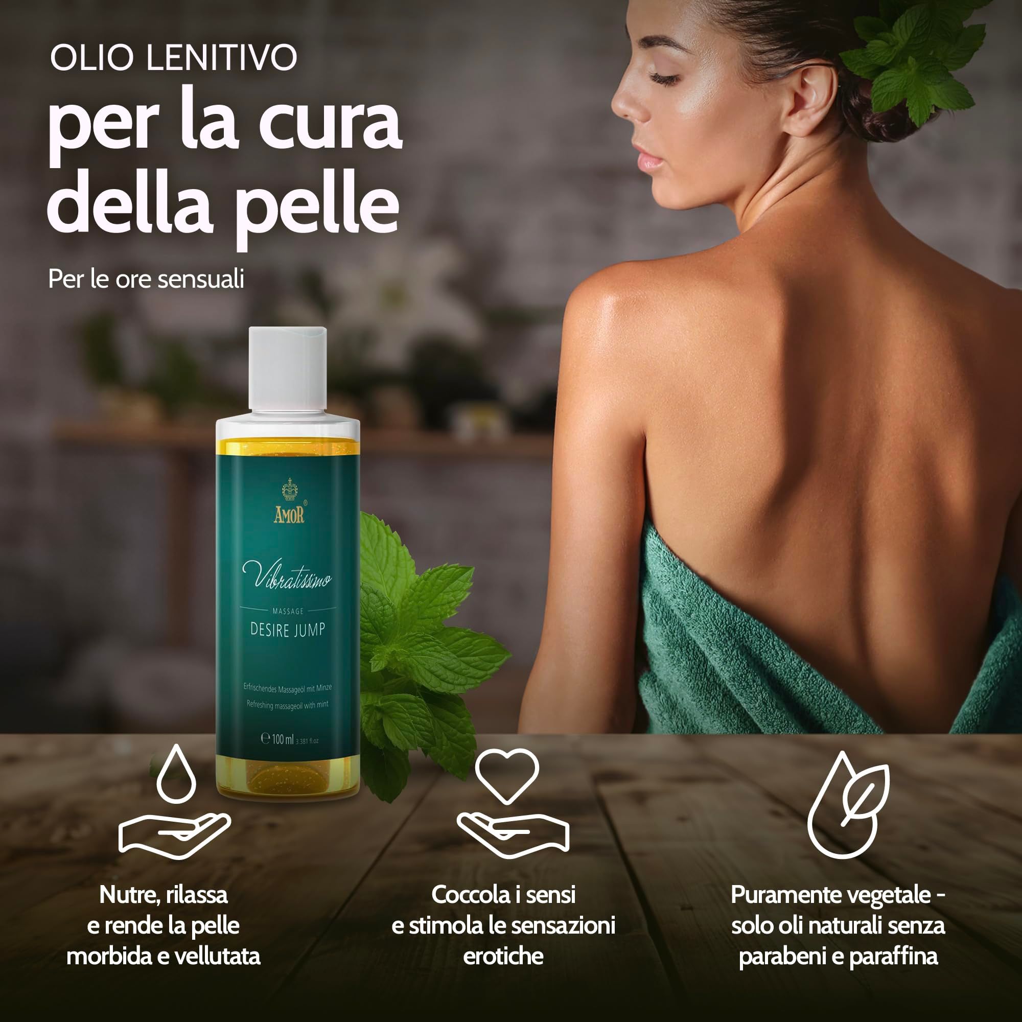 Vibratissimo Massageöl Desire Jump