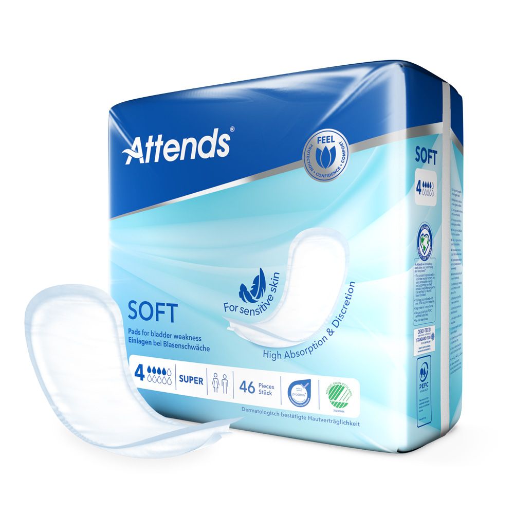 Attends® Soft 4 Super Einlagen