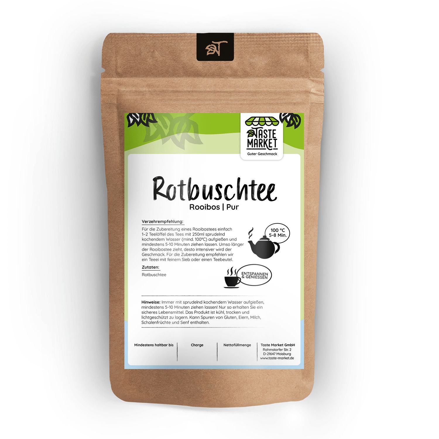 Taste Market Rooibostee 0,1 kg Tee