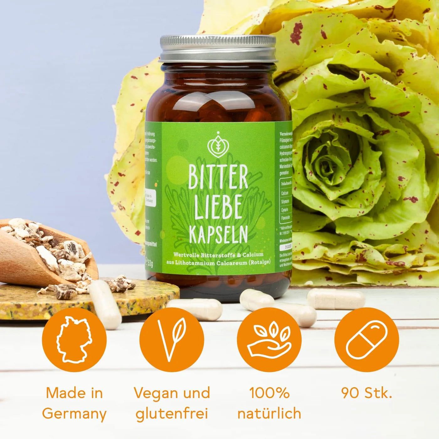 BitterLiebe Bitterstoffe Kapseln Monatspackung