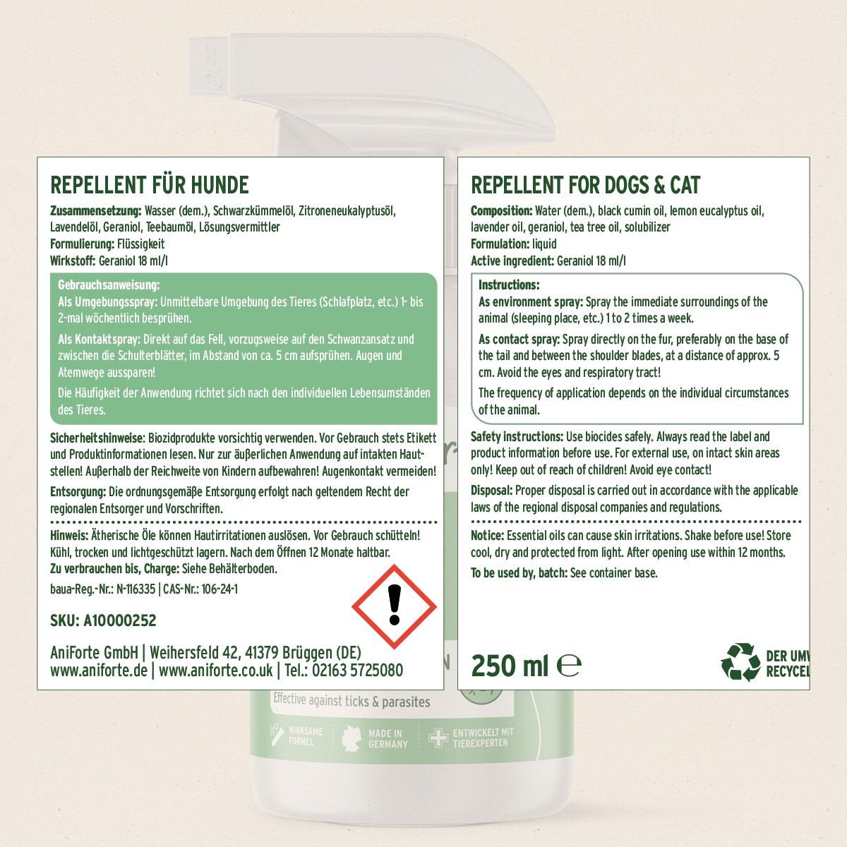 AniForte Zeckenspray