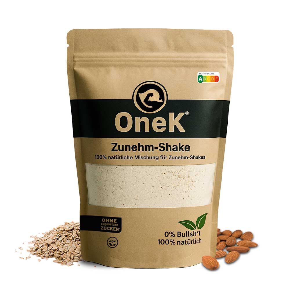 OneK® Zunehm-Shake | Neutral 3000 g Pulver