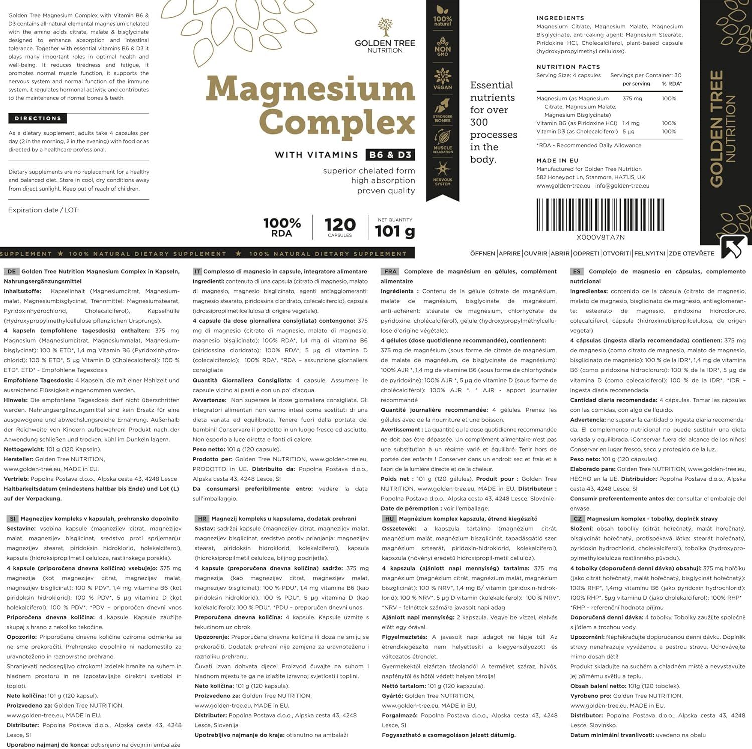 Golden Tree Magnesium Complex