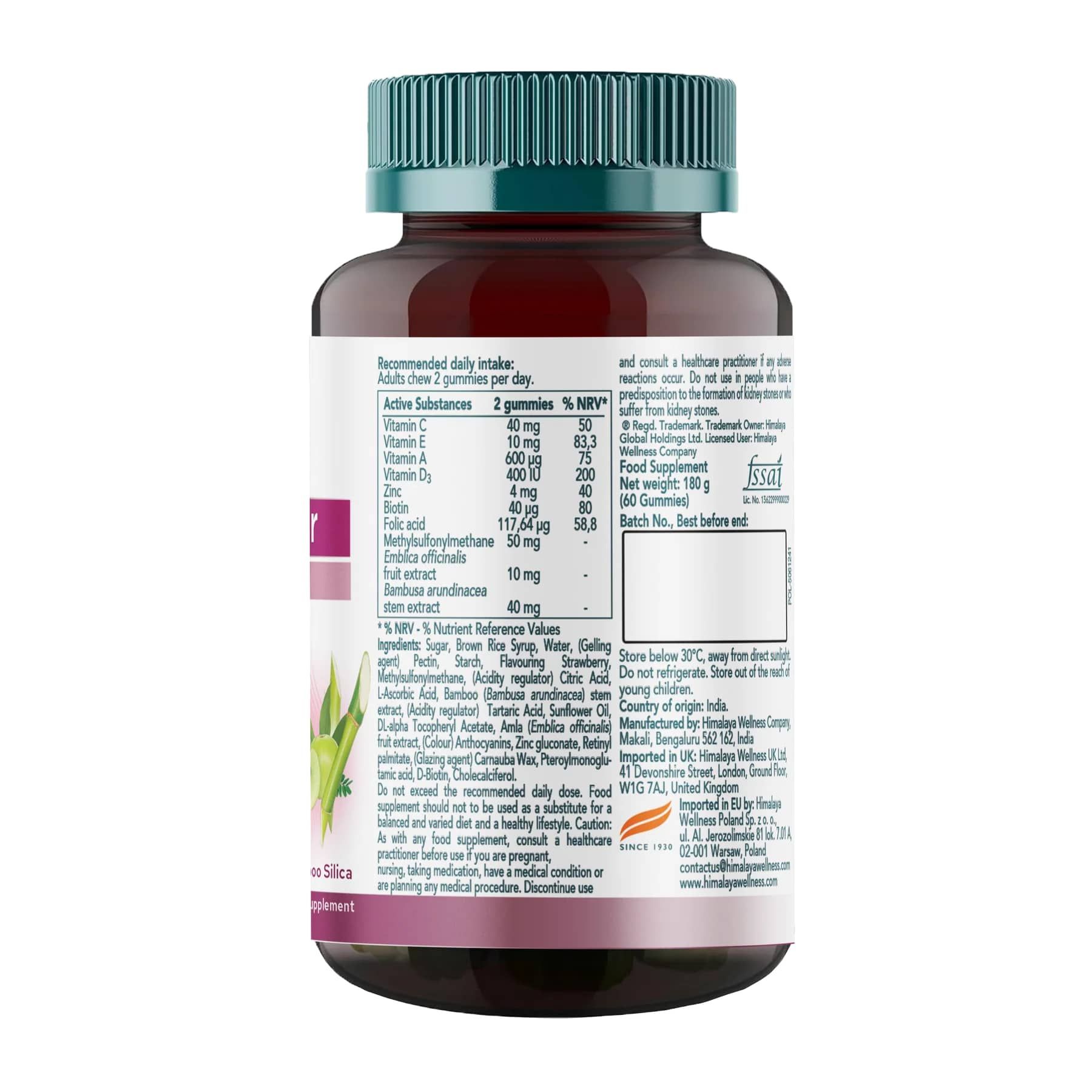 Himalaya Healthy Skin & Nails Gummies