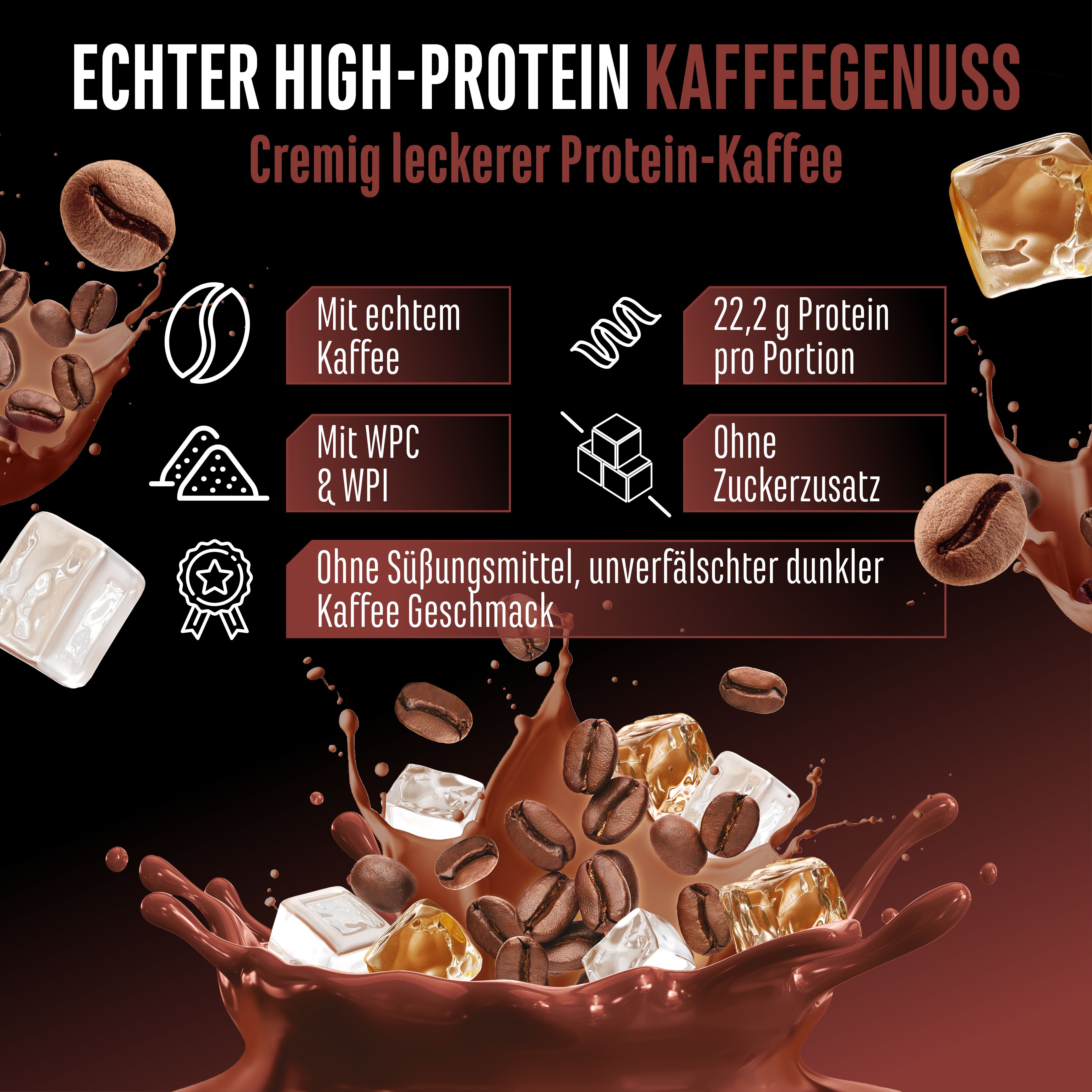 GEN Wheypresso Protein Kaffee