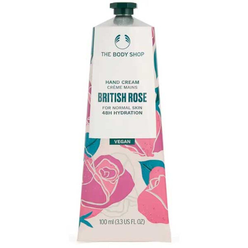 Feuchtigkeitsspendende Handcreme British Rose (Handcreme) - Inhalt: