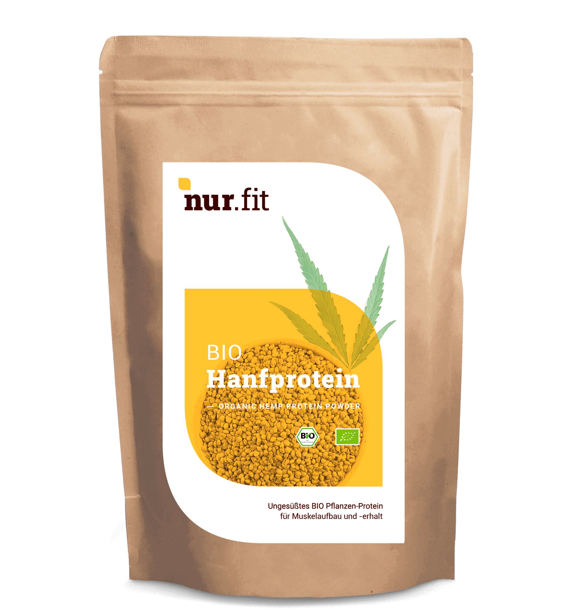 Nur.fit BIO Hanfprotein Pulver 1000 G - Shop Apotheke