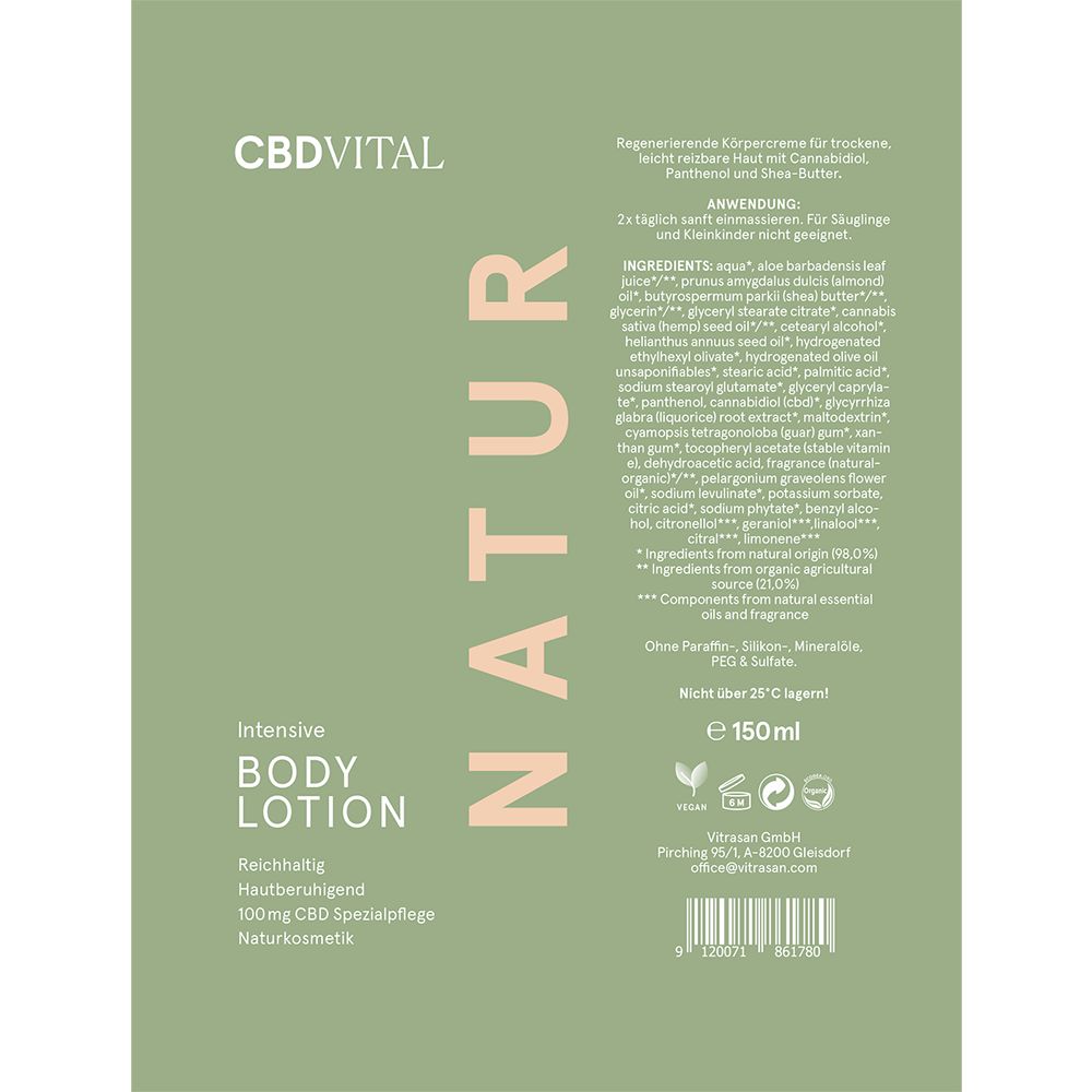 CBD VITAL Bodylotion plus