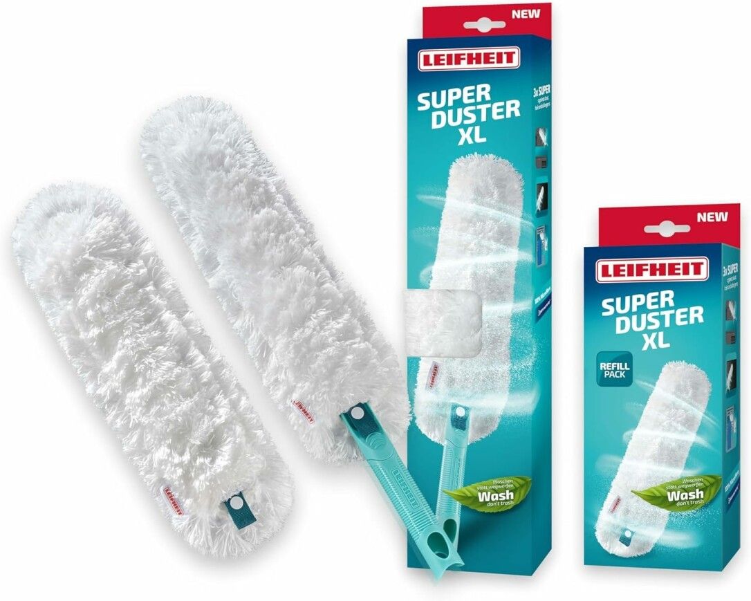 Leifheit SUPERDUSTER XL mit Ersatzbezug Set 41254